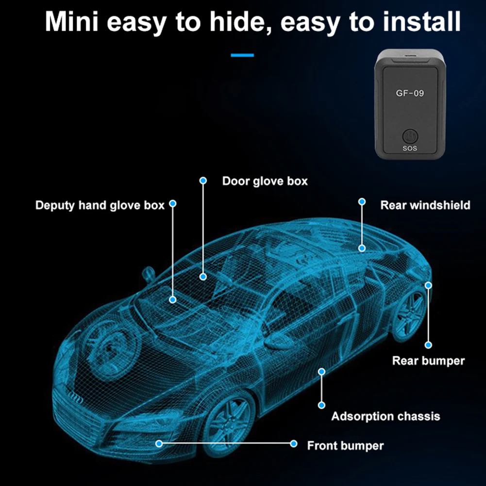Magnetické Auto GPS Tracker Citlivé Mini Auto polohovacie zariadenie Proti krádeži WiFi LBS-GPS Sledovacie Zariadenie pre Vozidlo Auto Staršie Deti