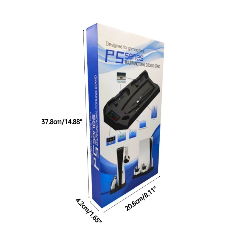 pre PS 5 Headset Držiteľ Chladiace Systémy Stojan Dobíjacích Staníc Radič Stojan