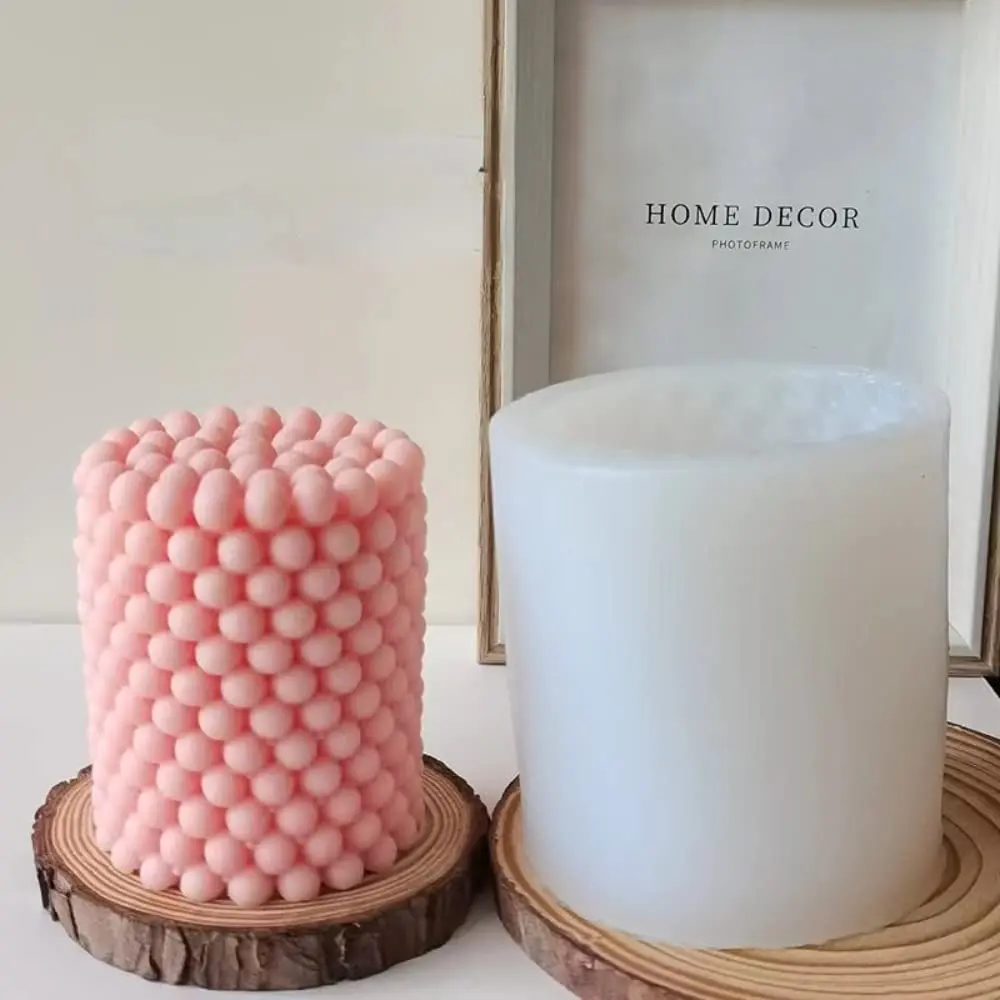 3D Bublina Valec Silikónové Sviečka Formy Mydlo Formy DIY Aromaterapia Živice Tortu Formy na Pečenie Plesne Domova