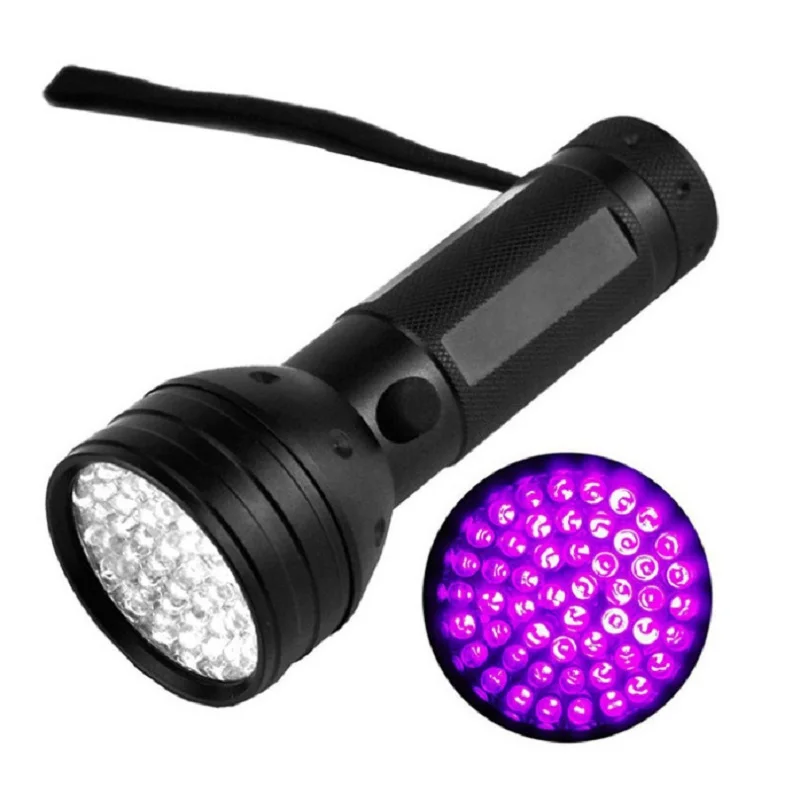 21 LED UV žiarenie Ultrafialové Baterka Blacklight 395NM Mini Baterka Flash Lampa Pre domáce Moču Škvrny Prenosné Čiernom Svetle Baterky