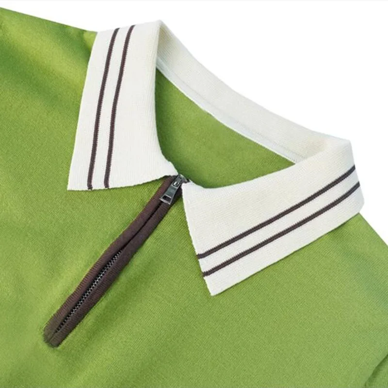 Golf Polo Tričko pánske Letné Golf Krátky Rukáv T-shirt Športové Slim Fit Top Priedušná Knited Polo Tričko Mužov Golfové Tričko