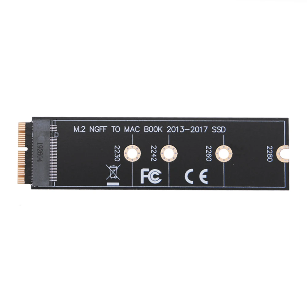 M. 2 NVME ssd (Solid State Drive Adapter PCIE3.0 SSD Konverzie Karty PCB pre MacBook Air 2013 - 2017 pre Pro A1465 A1466 A1398 A1502