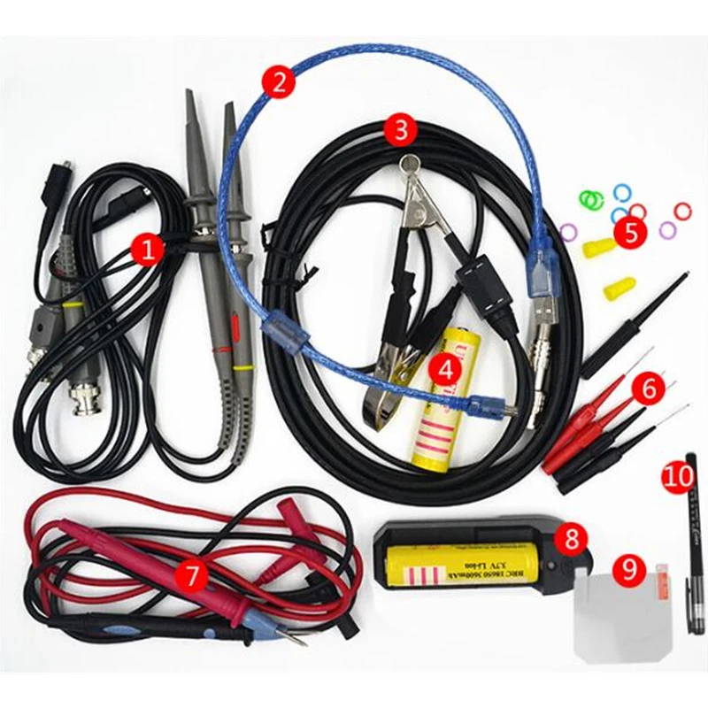 ADO104 Automobilový Osciloskop,Prenosné Digitálne Skladovanie Digitálny Osciloskop A Multimeter,autoservis Osciloskop