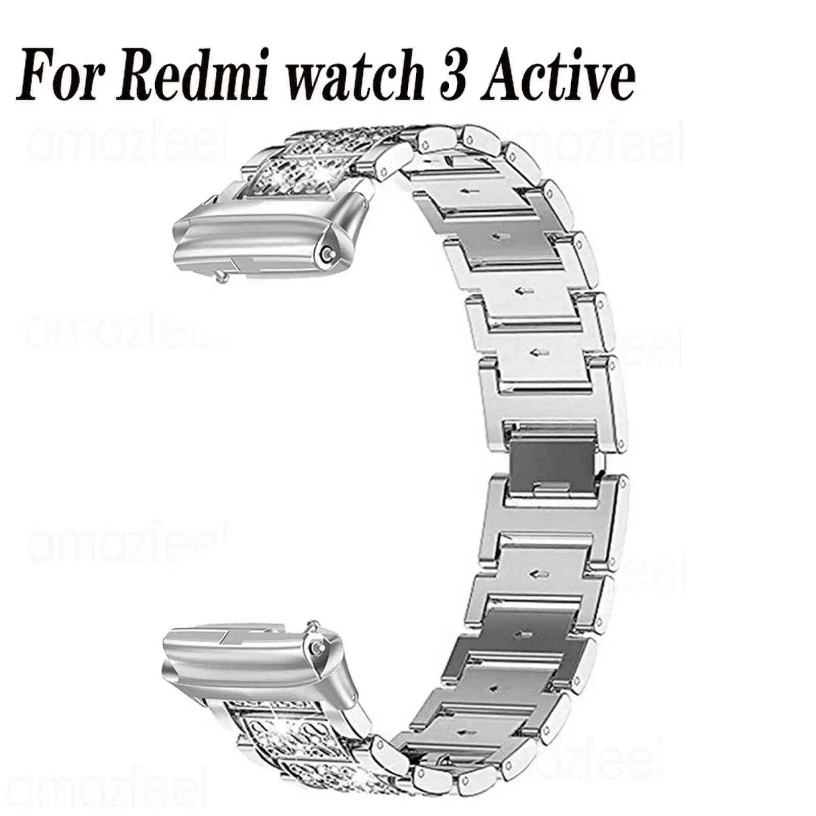 Sledujte Pásmo Pre Xiao Redmi Sledujte 3 Aktívne SmartWatch Popruh Šport Diamond Nahradenie Náramok pre Redmi Watch3 Aktívne Náramok
