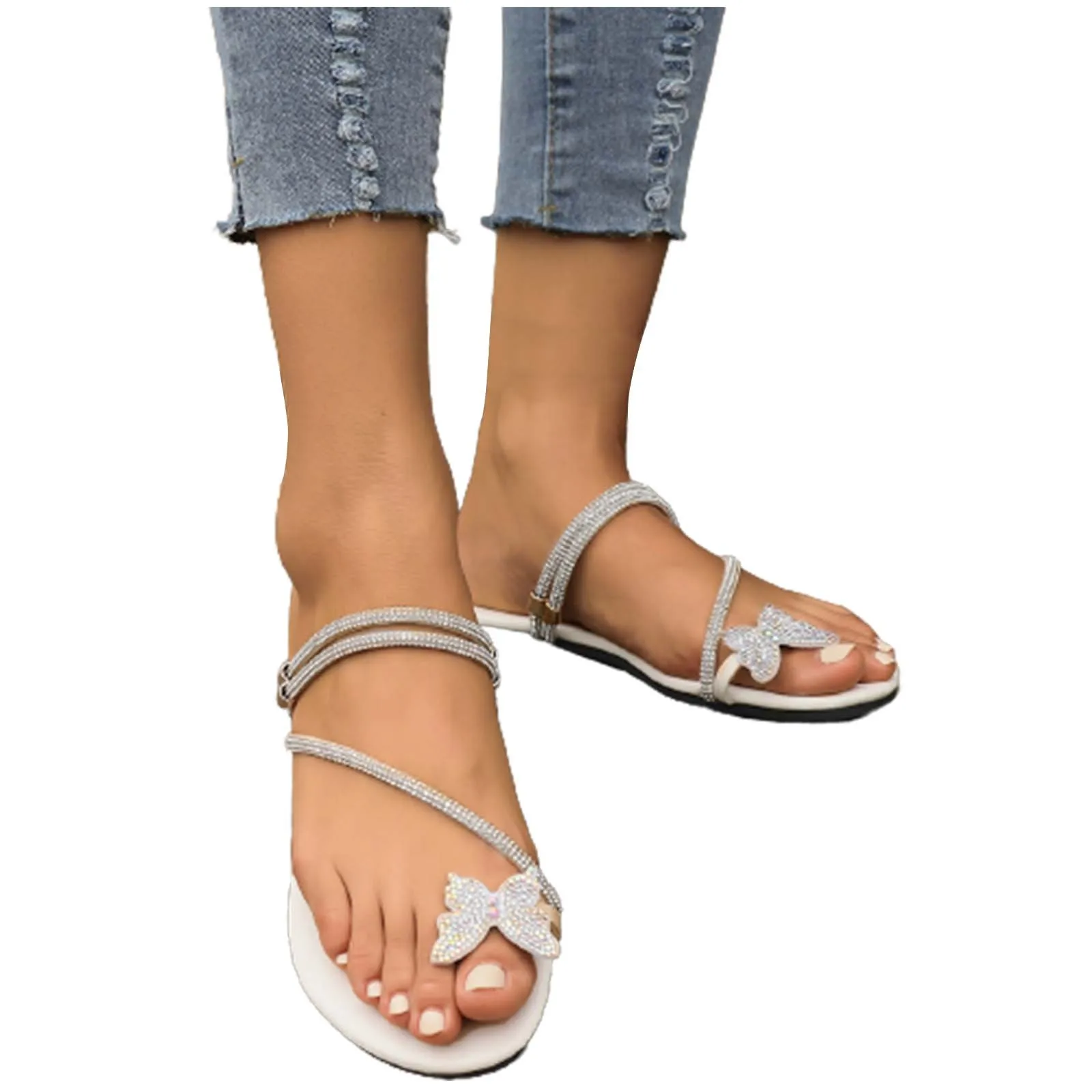 Dámske Plážové Sandále Duté Bežné Papuče Ploché Dámske Sandále Veľkosť 11w Opuchnuté Sandále pre Ženy dámske Topánky Podpätky Sandále