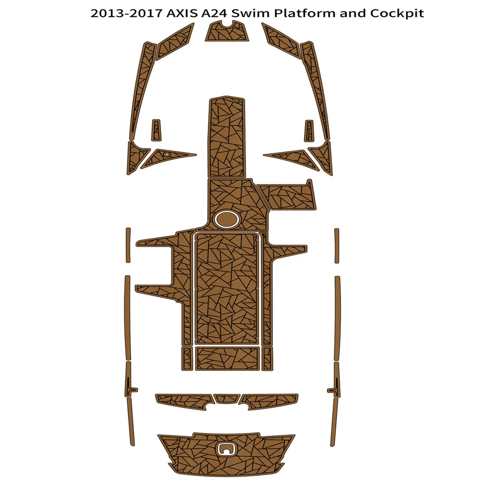 Roky 2013-2017 OSI A24 Plávať Platformu Kokpitu Pad Loď EVA Pena Týk Palube Rohože