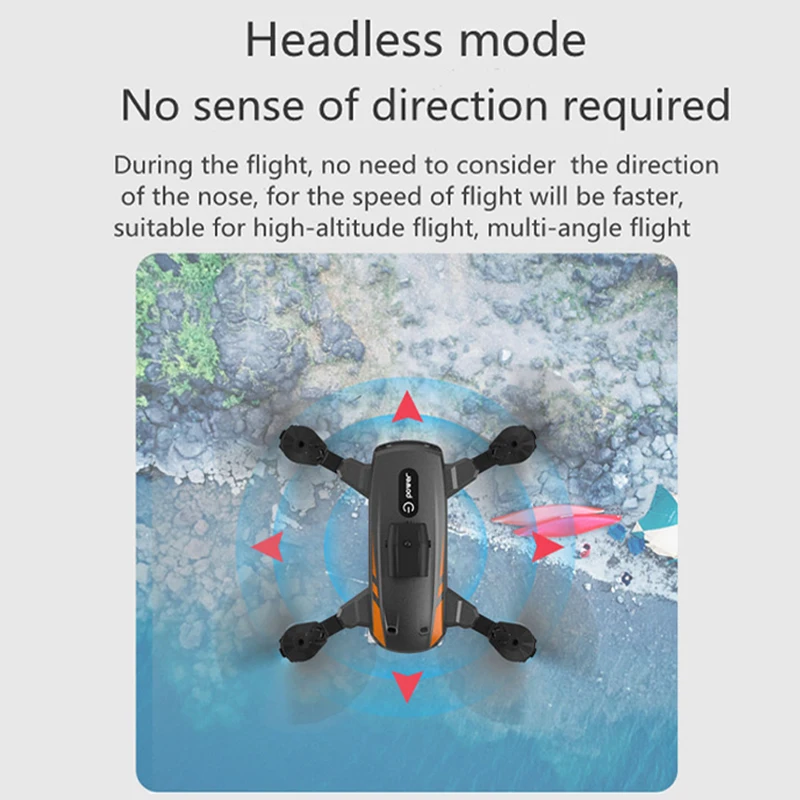 NOVÝ Skladací Quadcopter Q2 HD Jedným Kliknutím Sa Vrátite O 360° Všesmerového Prekážkou Štyri osi Vyhýbanie 3D Omieľanie Fotoaparát Hučí