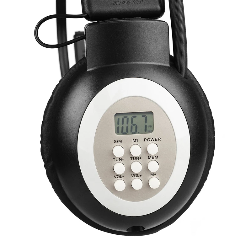 FM Slúchadlá Rádio Prijímač Bezdrôtového Headsetu Rádio Slúchadlá Prijímač Pre Konferenčné Simultánne Tlmočenie