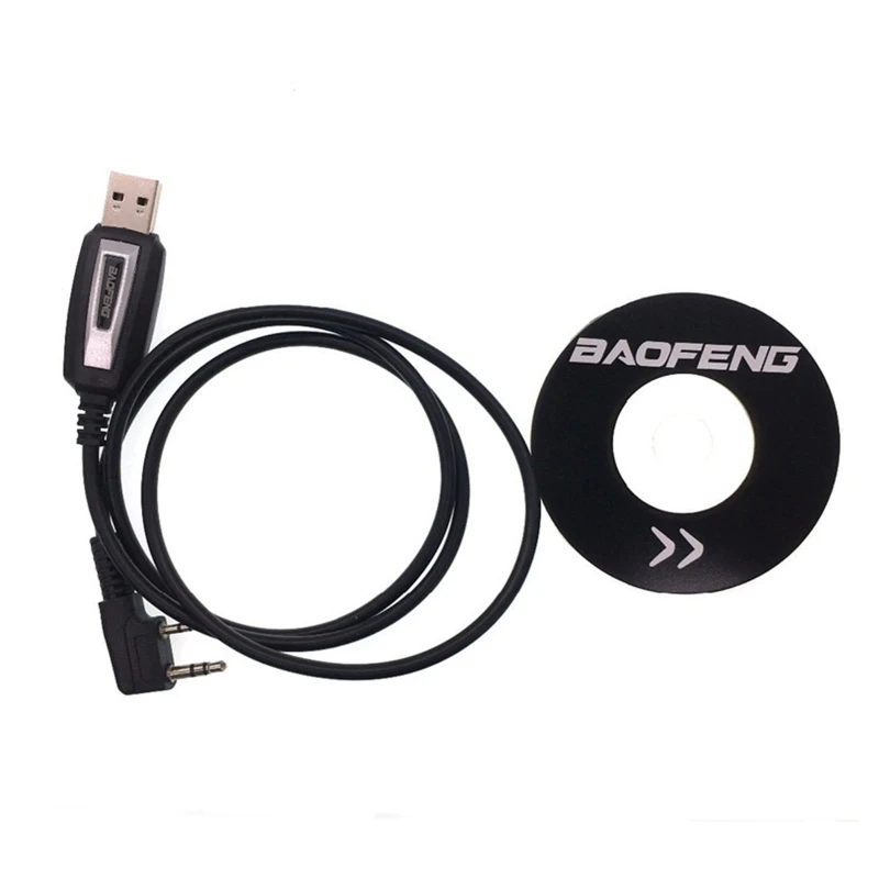 Nepremokavé Programovanie USB Kábel withDriver Firmware pre BAOFENG UV5R/888s Walkie Talkie Konektor Drôt