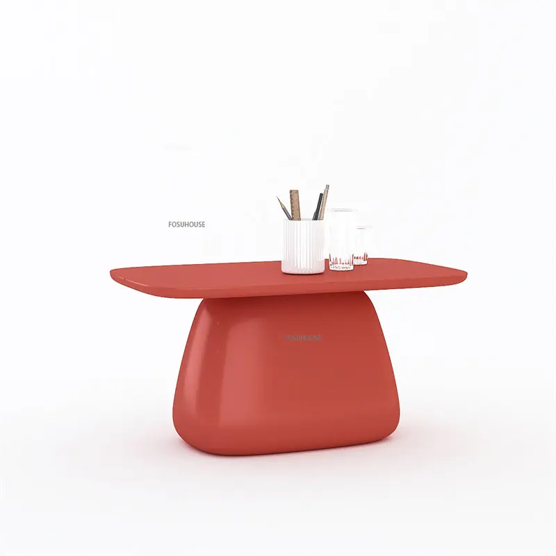 Nordic Panel Jednoduchý Stolík Pre Obývacia Izba Dizajn Nábytku Tvorivé Luxusné Minimalistický Obdĺžnik Kávy Rohu Konci Tabuľky