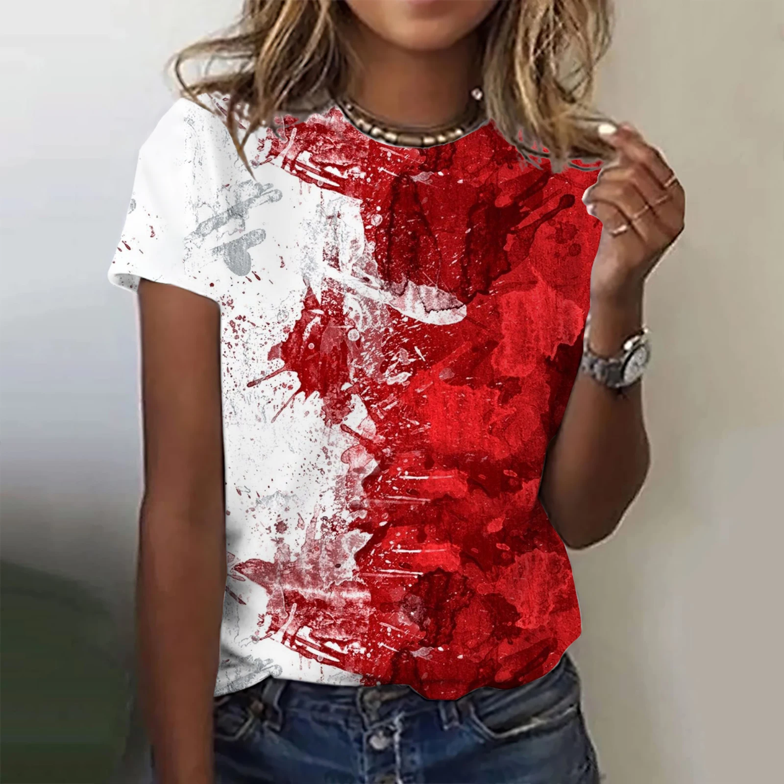 Motýľ T-shirt dámske Zábava Tlače O-Neck T-shirt Letné Krátke Rukáv Top Módne Voľné Bežné Oblečenie pre Ženy Kreslených Mačka