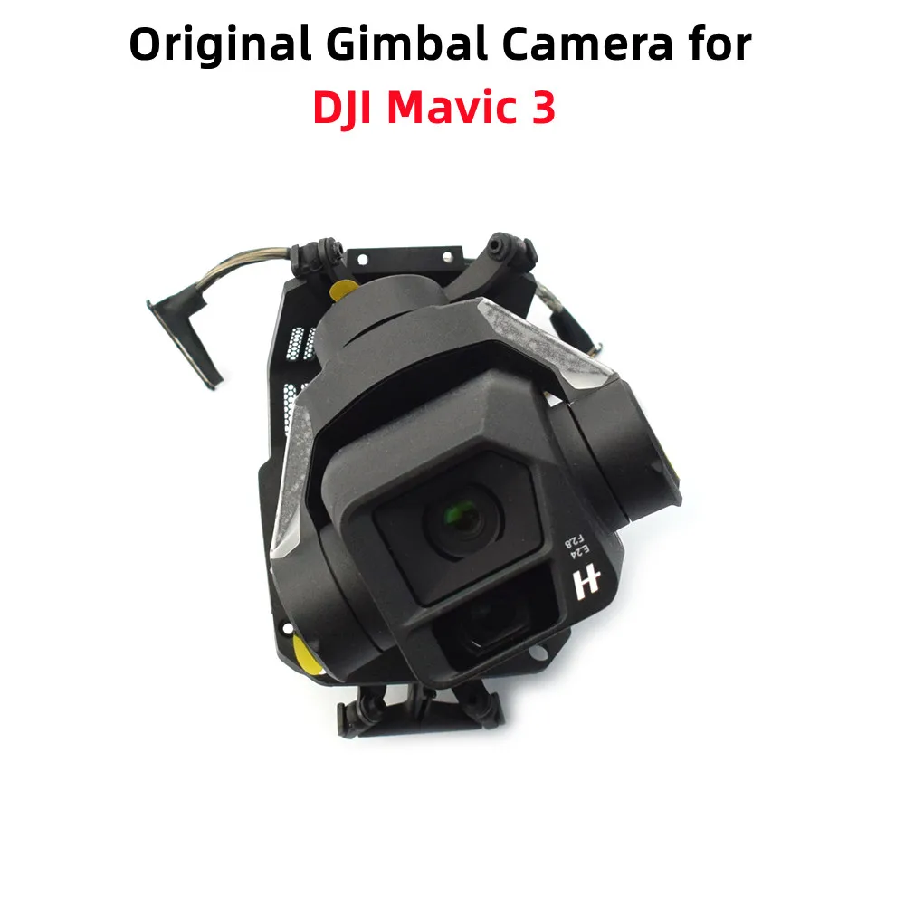 Pôvodné kolesá Mavic 3 Gimbal Fotoaparát s Signálový Kábel pre DJI Mavic 3 Drone Opravu Časti（Kalibrácia Vyžaduje）