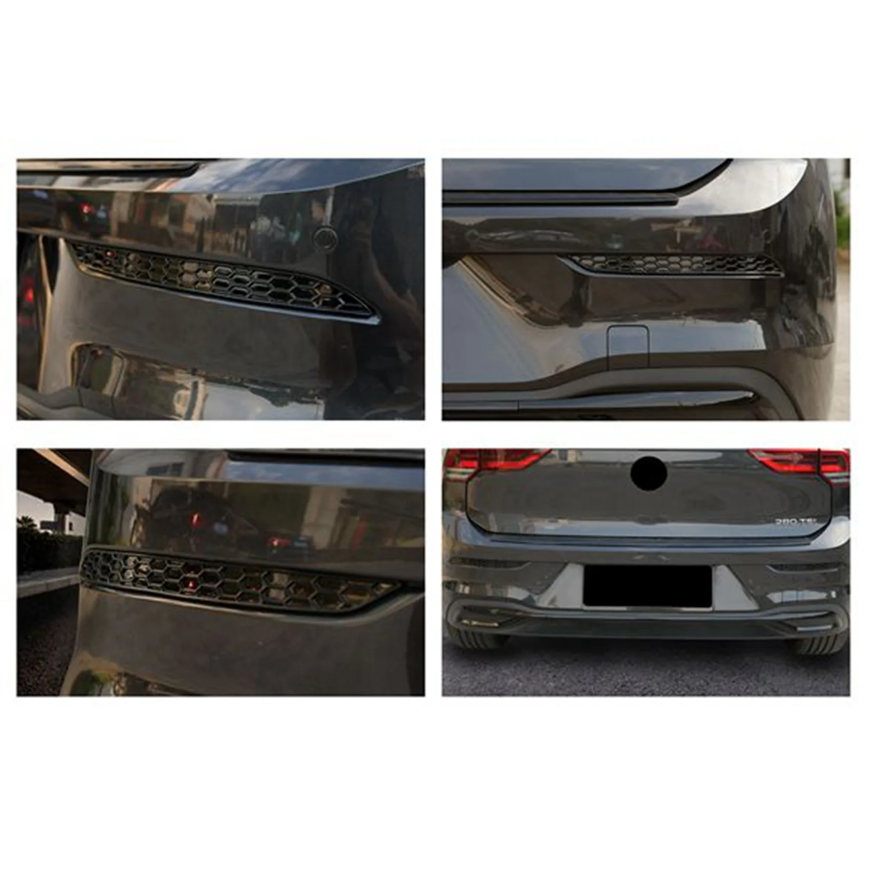 2 ks Zadný Nárazník Reflexné Prúžky na VW Golf 8 MK8 pre RLine 2020-2022 Vonkajšie Časti