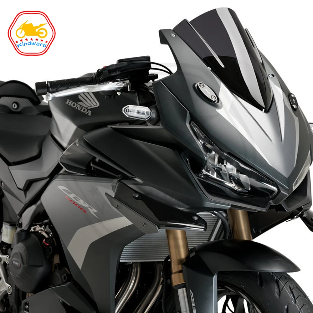 Motocyklový Šport Prítlak Šport Spojler, Bočné Aerodynamické Krídlo Deflektor vhodné Pre HONDA CBR500R CBR-500R 2019 2020 2021 2022 2023