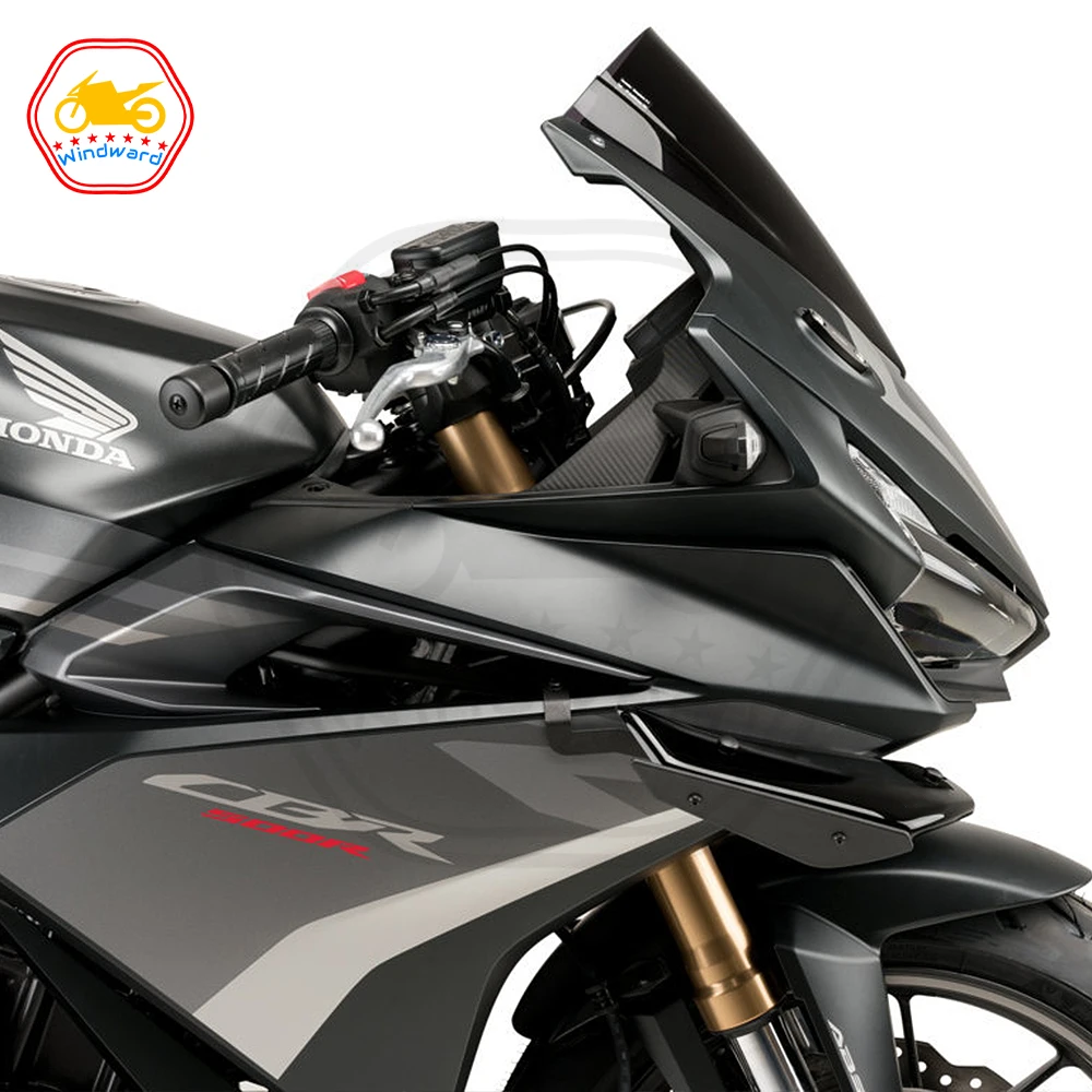 Motocyklový Šport Prítlak Šport Spojler, Bočné Aerodynamické Krídlo Deflektor vhodné Pre HONDA CBR500R CBR-500R 2019 2020 2021 2022 2023