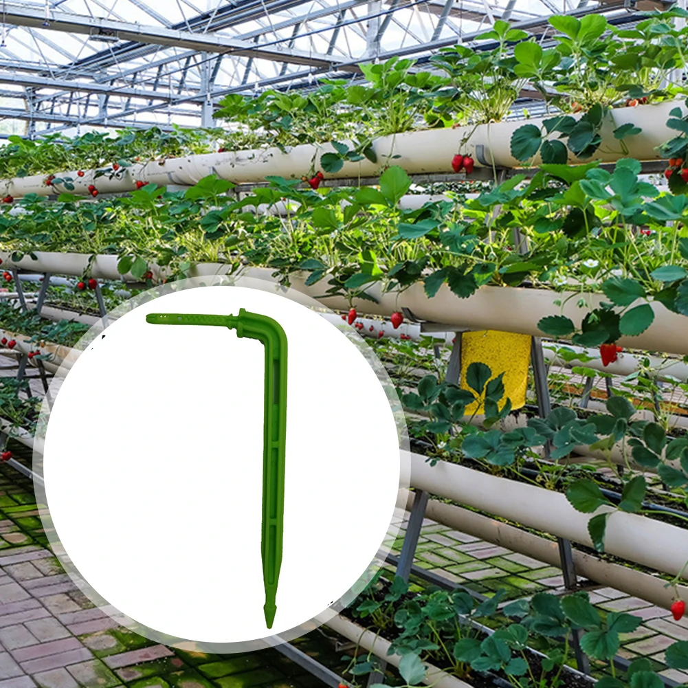 100 Ks Záhrade Zasadiť Micro Zalievanie Príslušenstvo Zalievanie-Ukladanie Balkón Kvapkové Zavlažovanie Kvapkadla Ohýbanie Poľnohospodárstvo Nástroje pre Bonsai
