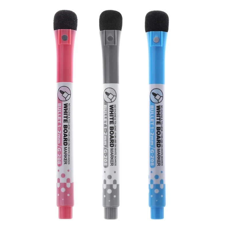 G5AA Magnetická Tabuľa Marker Pero, Vymazateľné Suché-Vymazať Atrament Označiť Znakom S Gumu Hot