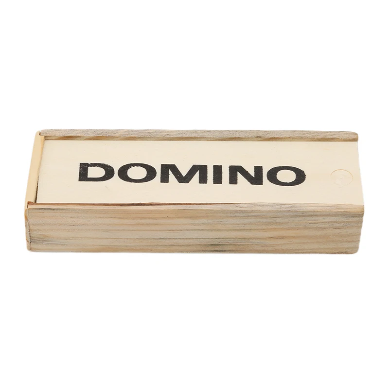 28 Ks/Set Drevené Domino, Doskové Hry, Cestovné Zábavné Tabuľka Hra Domino Hračky Dieťa Detí Vzdelávacie Hračky Pre Deti, Darčeky