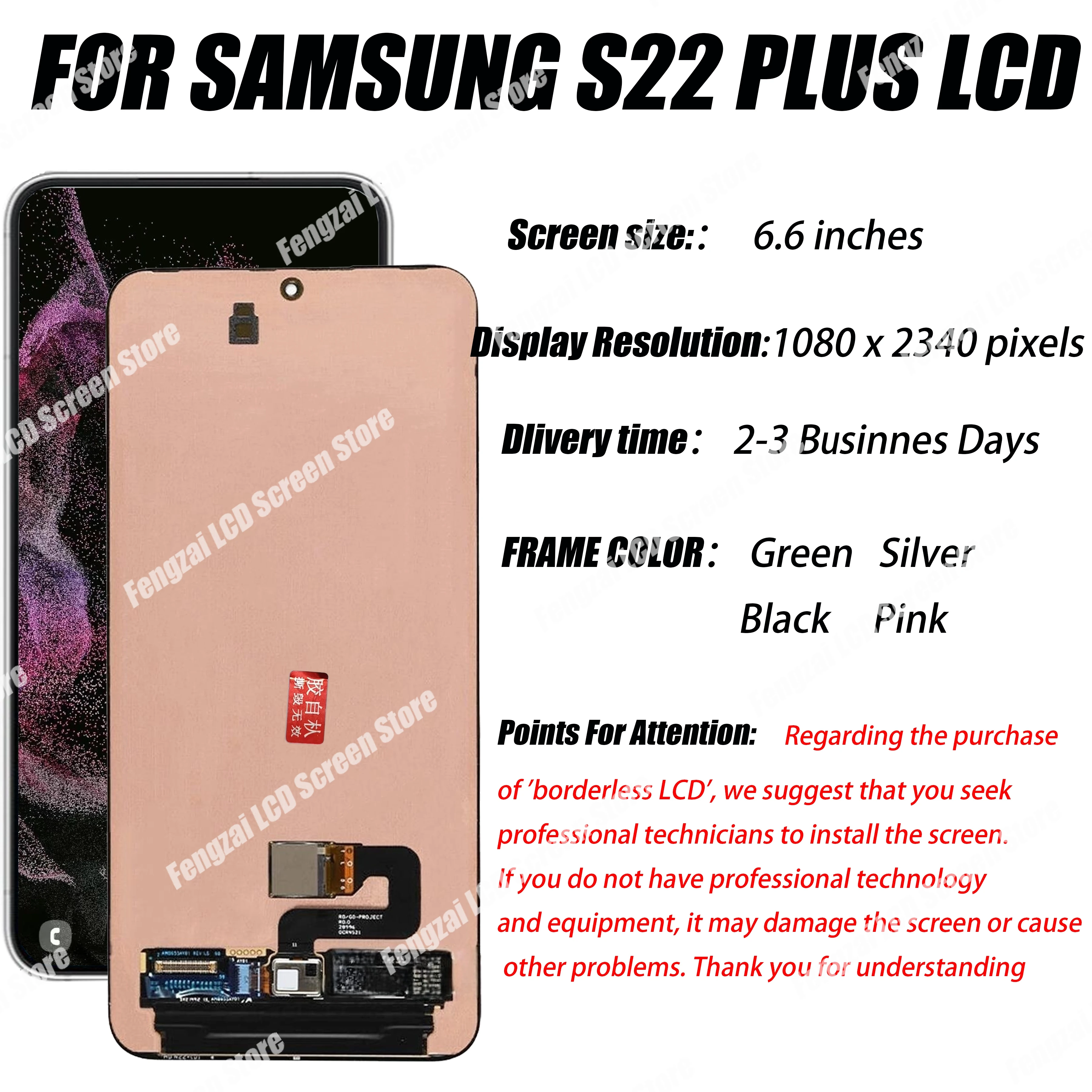 Super AMOLED Displej LCD Pre Samsung Galaxy S22 Plus S906 S906B S906U Dotykový Displej Digitalizátorom. Nahradenie S22+ Zadarmo zadný kryt