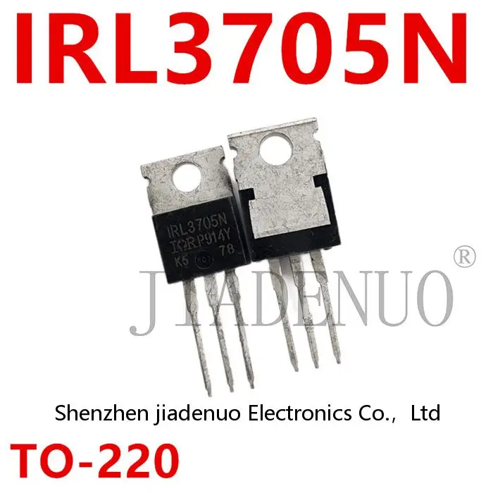 (5-10pcs)100% Nové IRL3705N L3705N NA 220 v-line MOS FET chipset