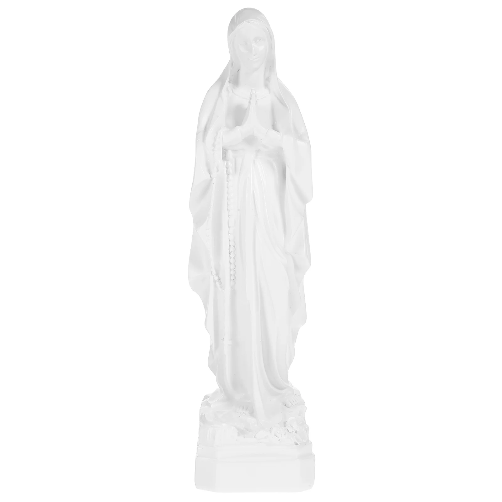 Panny Márie Model Živice Ozdoba Cirkvi Stolové Dekorácie, Remeselné Dekorácie Socha Katolicizmus Miniatúrne Remeslá