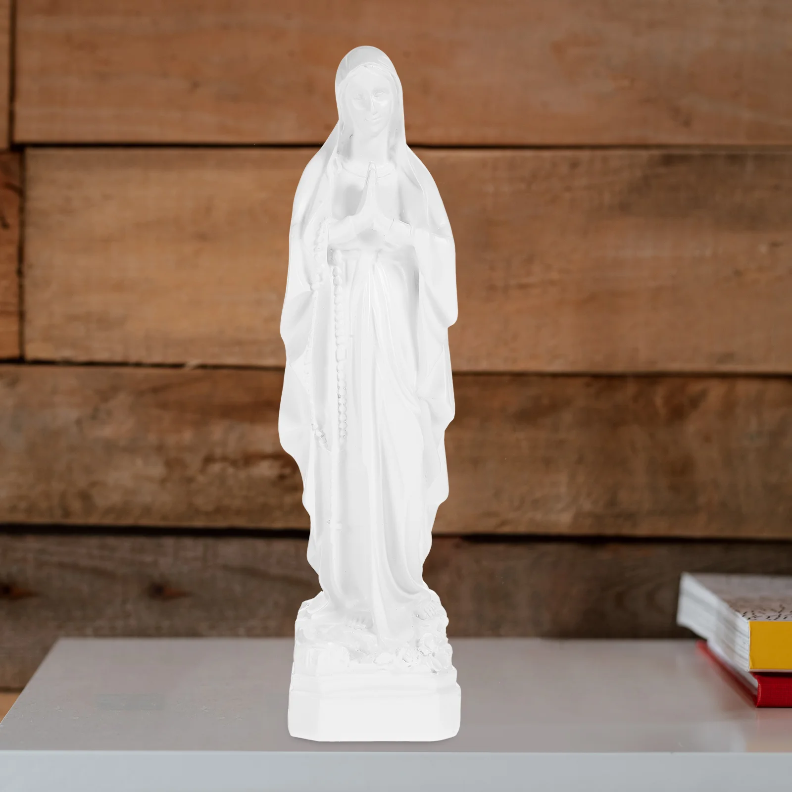 Panny Márie Model Živice Ozdoba Cirkvi Stolové Dekorácie, Remeselné Dekorácie Socha Katolicizmus Miniatúrne Remeslá