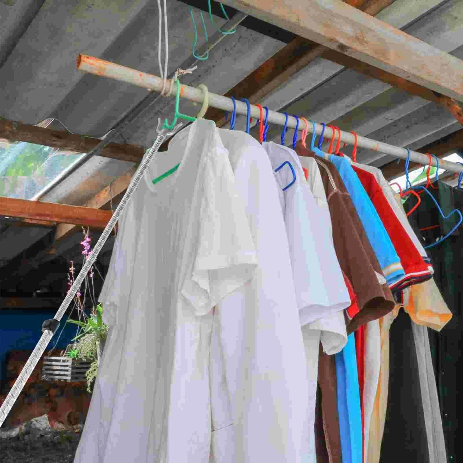 Oblečenie Pól Domáce Oblečenie Riadku Rod Balkón Jednoduchým Skladacím Domov Dodávky