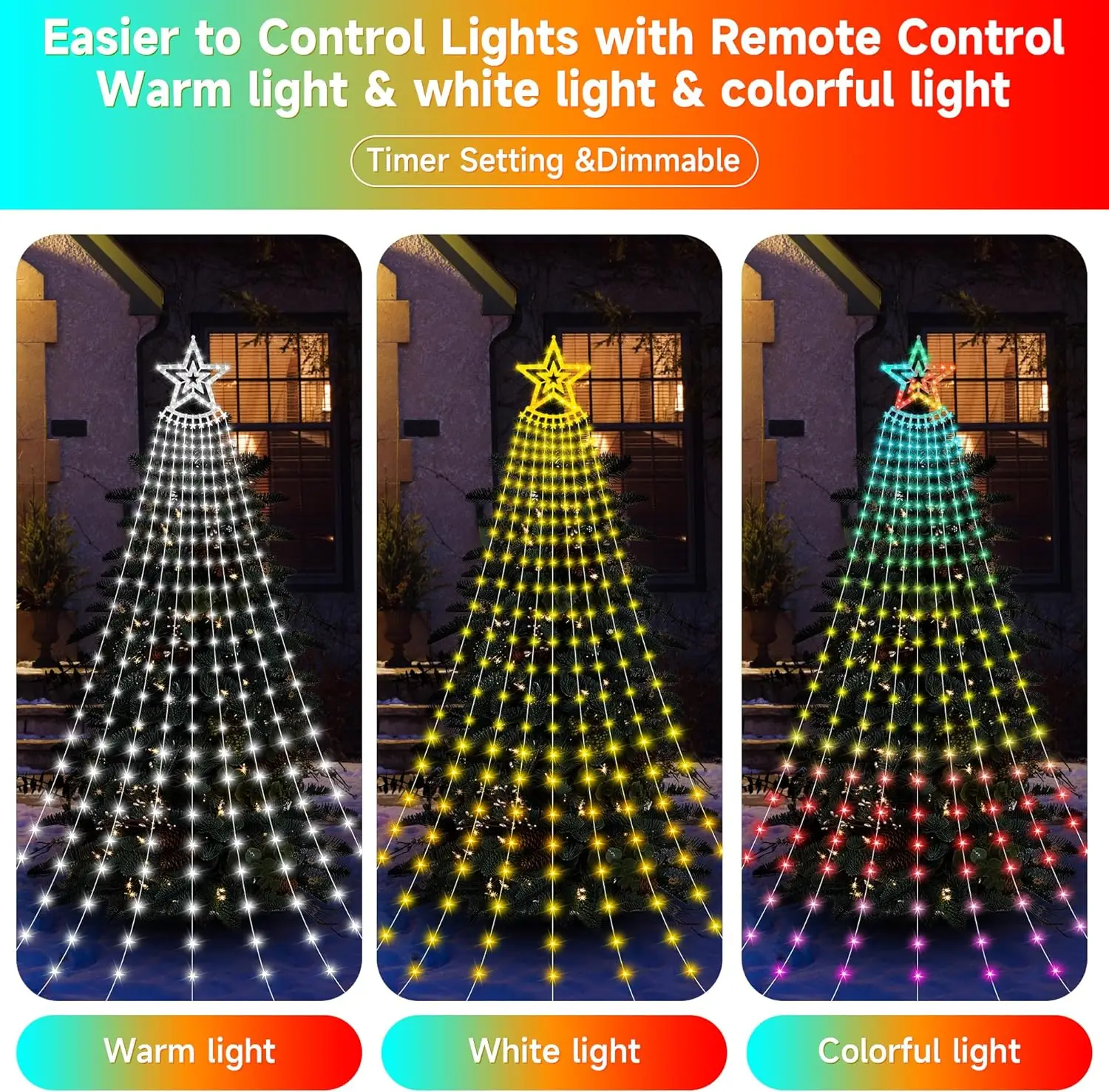 Smart LED Reťazec Svetlá APLIKÁCIU Diaľkové Ovládanie RGB Svetlá na Vianočný Stromček pre Spálne Vianočné Záhrada Svadobné Party Dekorácie, Lampy
