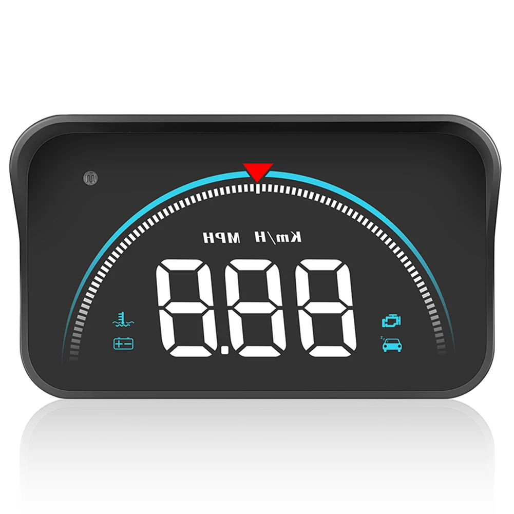 Elektronické GPS Rýchlosť Detektora LED Displej Prenosné Speed Meter Veľké Písmo Prenosné RPM Rozchod Varovanie prekročenia rýchlosti Vozidla Príslušenstvo