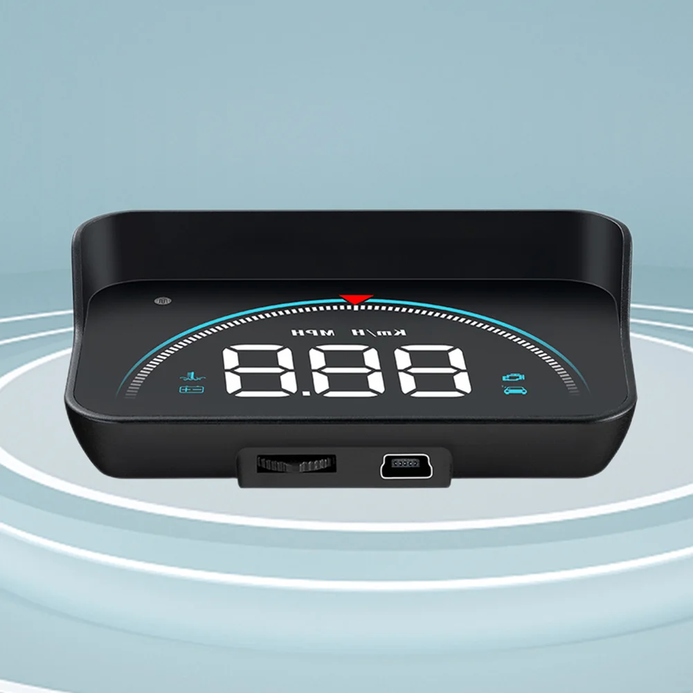 Elektronické GPS Rýchlosť Detektora LED Displej Prenosné Speed Meter Veľké Písmo Prenosné RPM Rozchod Varovanie prekročenia rýchlosti Vozidla Príslušenstvo