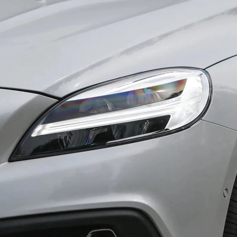 Pre Volvo V40 2013-2016 Auto Transparentné Tienidlo Vedúci Svetlo Lampy Kryt Okuliare Tienidlo Lampy Svetlometu Shell Kryt Objektívu Časti
