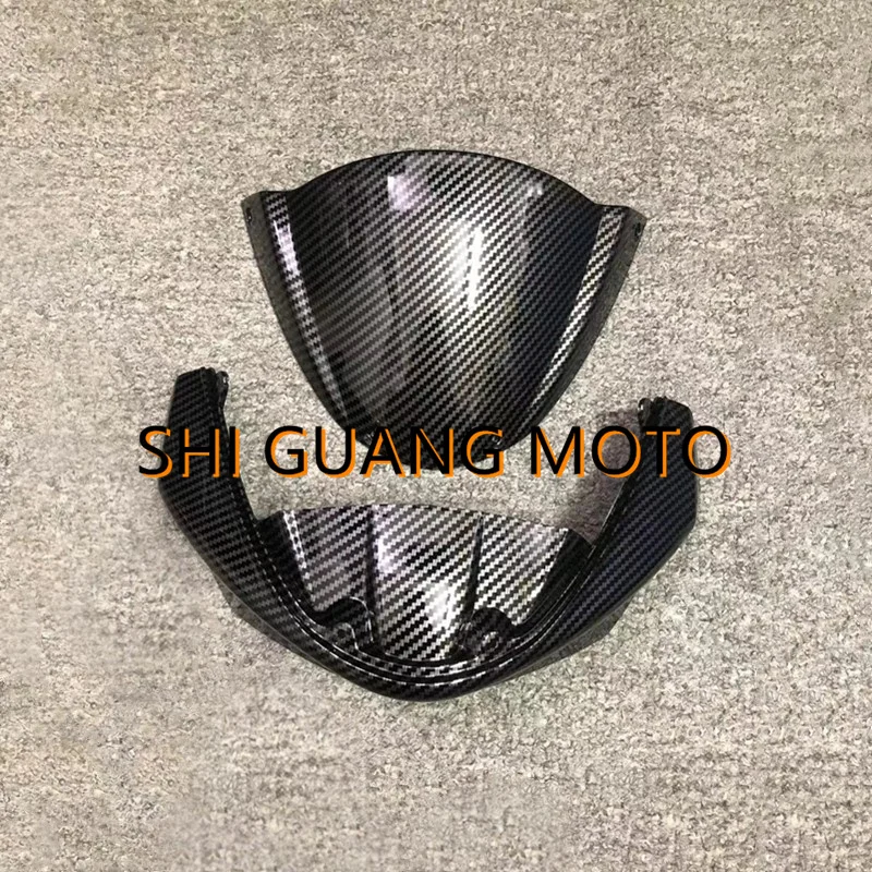 Horný Predný Kryt Nosa Kapotáže Čelné sklo Uhlíkových Vlákien Farby vhodné Pre Ducati Monster 696 796 1100/S/EVO
