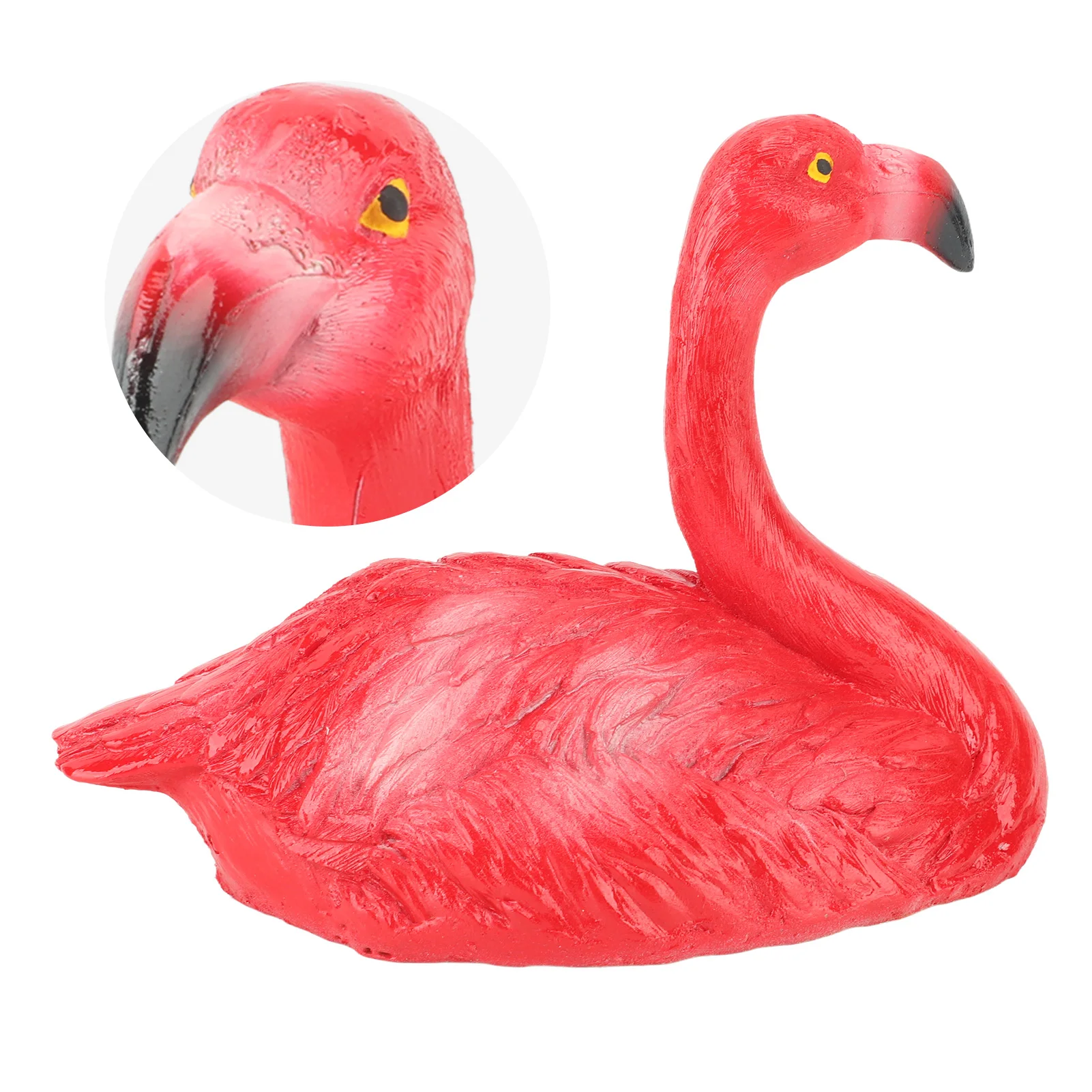 Flamingo Rybník Dekor Živice Flamingo Dekorácie Textúru pre Ryby 
