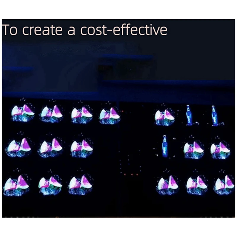 42Cm 3D Ventilátor Holografický Projektor Led Prihlásiť Holografické Lampa Prehrávač Diaľkové Reklamné Displeja Podpora Obrázky, Video