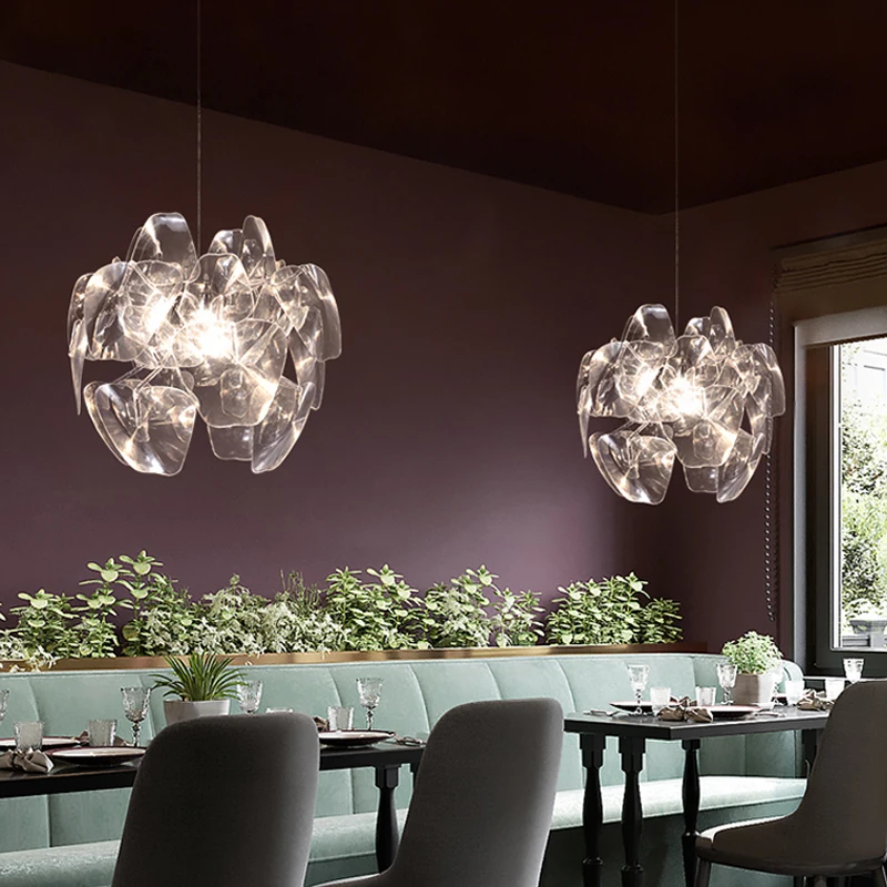 Nordic kreatívne osvetlenie jednoduchá obývacia izba lampa jedáleň, spálňa LED Prívesok, svetelný dizajnér export svetlo luxusný luster