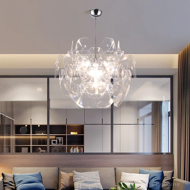 Nordic kreatívne osvetlenie jednoduchá obývacia izba lampa jedáleň, spálňa LED Prívesok, svetelný dizajnér export svetlo luxusný luster