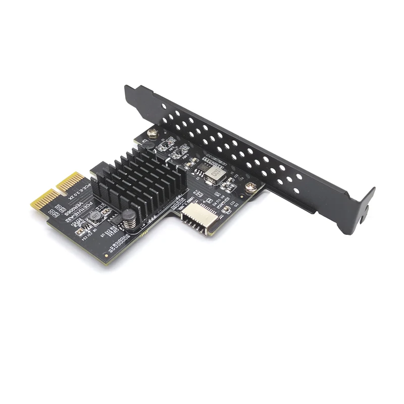 PCIe Predné Typ-C Adaptér Stúpačky Typ-E Pridať na Kartu PCI Express 3.0 X2 USB 3.1 Typ-E Karty Zefektívniť Výkon POČÍTAČA
