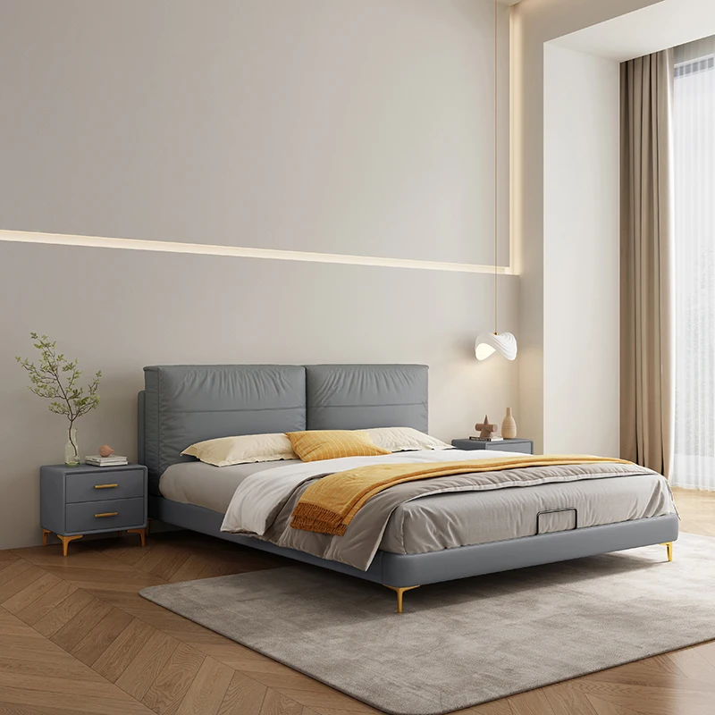 čalúnené posteľ starožitné luxusné moderné king size drevo skladovanie miest rám postele izba furnitures nastaviť
