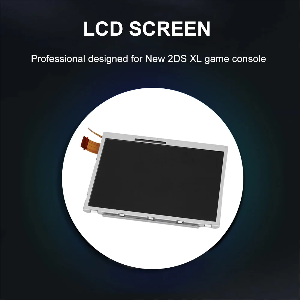 Nižšie LCD Displej Jednoduchá Inštalácia Herné Konzoly LCD Displej Náhradné Diely Nižšie LCD Displej pre NDSI XL Herné Konzoly