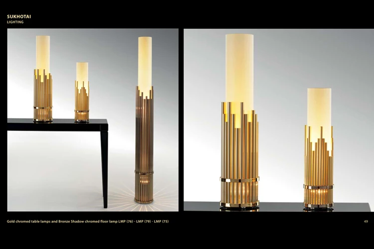 Podlahová Lampa Taliansky Post-Moderné Svetlo Luxusná Obývacia Izba, Spálňa Stolná Lampa