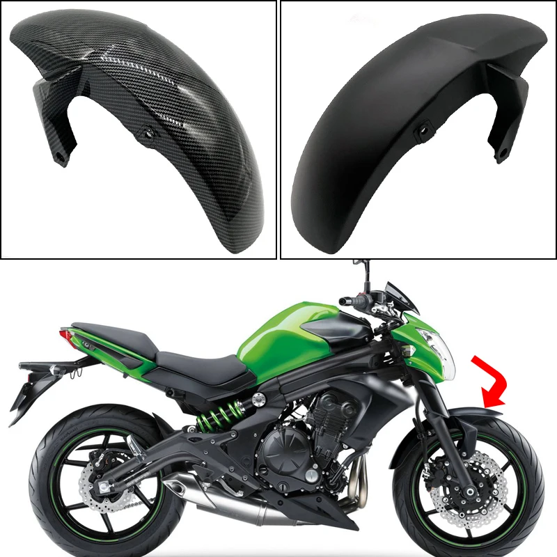 Vhodné Pre Kawasaki ER6N ER6F Ninja 650R Ninja650 2012-2016 2015 Motocykel, ABS blatník Predný Blatník Pneumatiky Splash Mud Guards Kryt