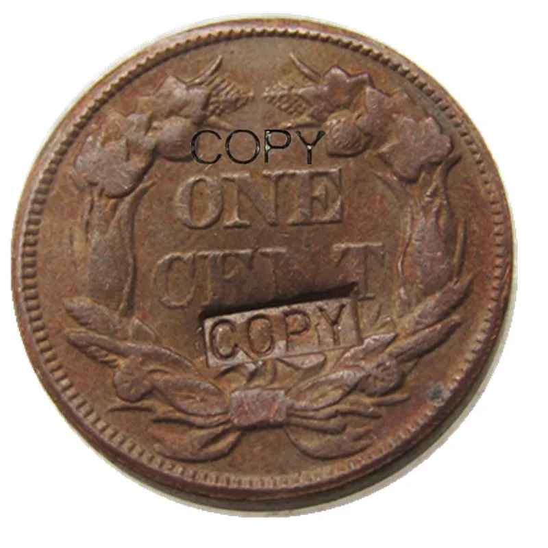 NÁS 1858 Flying Eagle Cent Kópiu Zdobia Mince