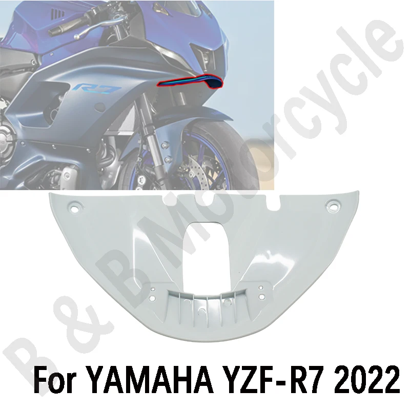 Pre YAMAHA YZF R7 Horské YZF-R7 2021 2022 2023 ABS Predné trojuholníkové Kryt Kapotáže Motocyklové Príslušenstvo Spojler nastaviť Nevyfarbené