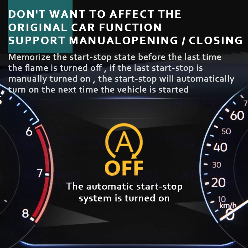 Automatický Štart / Stop Motora Systém Mimo Kontroly Zariadení Senzor Plug Stop Zrušiť Adaptér pre VW Passat B7