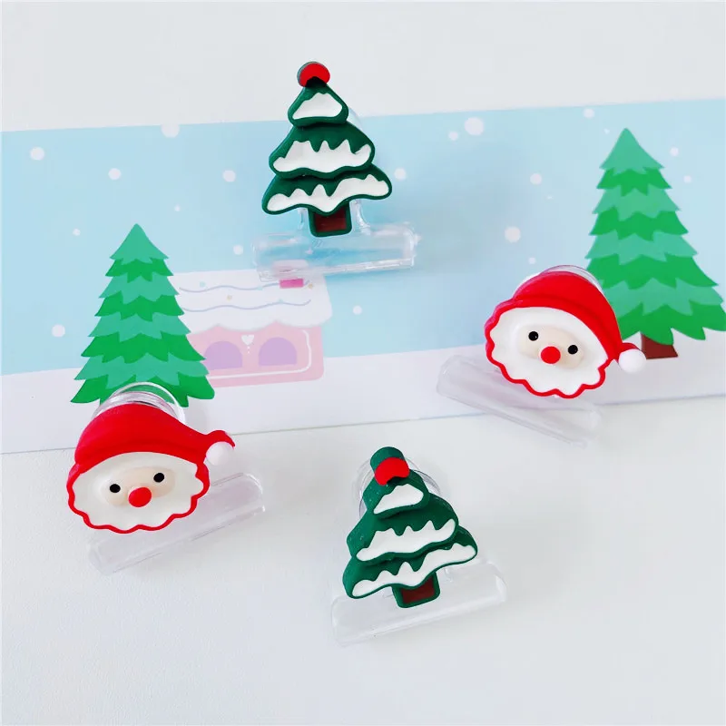 1pcs Vianočné Dekorácie Swallowtail Klip Test Papier Lístok Skladovanie Organizácie Malý Klip Snack Skladovanie Office kancelárske potreby
